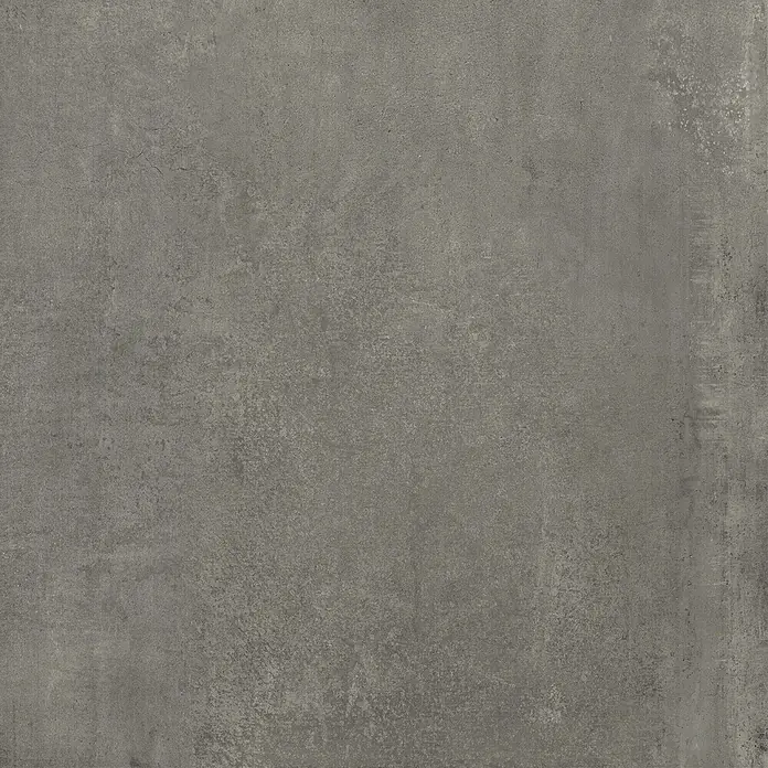 Feinsteinzeug in zeitgenössischer schwarzer Betonoptik 80x80 -  - Dunkelgraue Betonoptik-Oberfläche.
