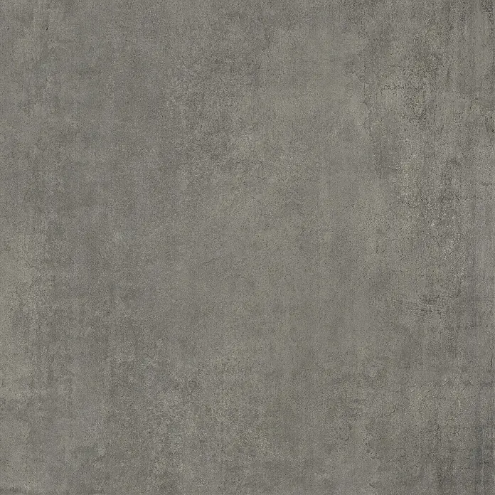 Feinsteinzeug in zeitgenössischer schwarzer Betonoptik 80x80 -  - Dunkelgraue Betonoptik-Oberflächentextur.