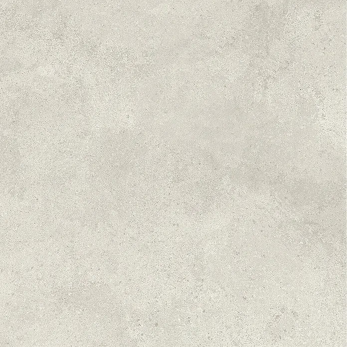 Feinsteinzeug-Bodenbelag in Betonoptik Materic Ivory 80x80 -  - Hellbeigegraue Fliese mit dezenter, strukturierter Beton- oder Steinoptik.