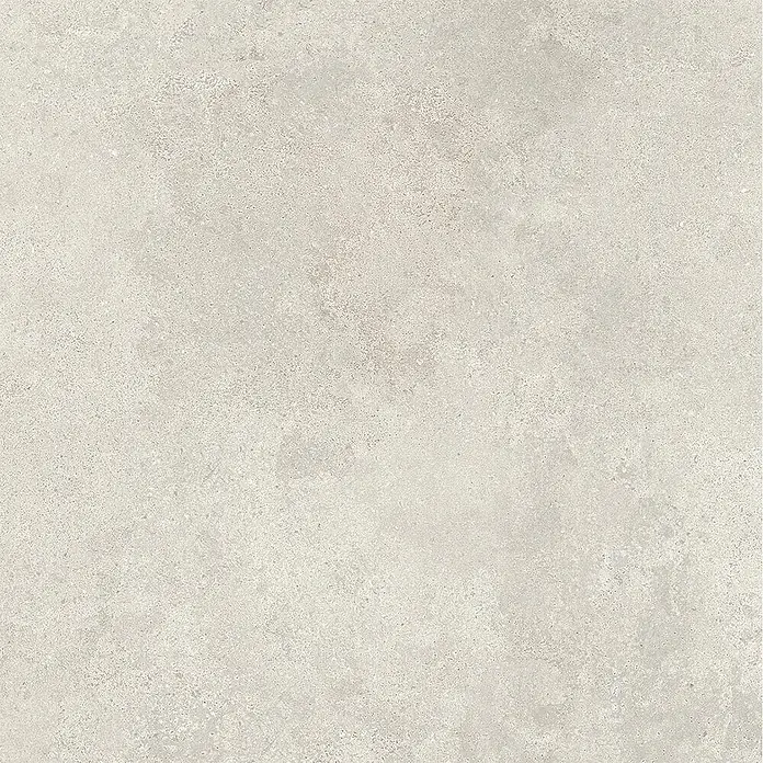Feinsteinzeug-Bodenbelag in Betonoptik Materic Ivory 80x80 -  - Hellgraue strukturierte Fliese mit feiner Betonoptik.