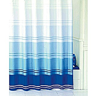 Venus Tekstilna zavjesa za kadu Sea (240 x 200 cm, Plave boje)