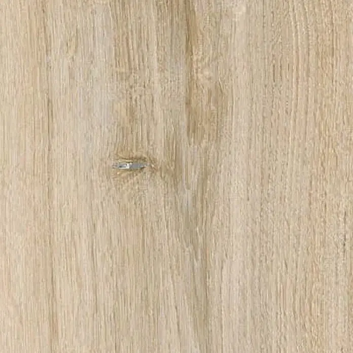 Feinsteinzeug in beiger Holzoptik 20x120, rutschhemmend - Ital. Fliesen -  - Helle Holzmaserung mit kleiner Metalleinschließung.