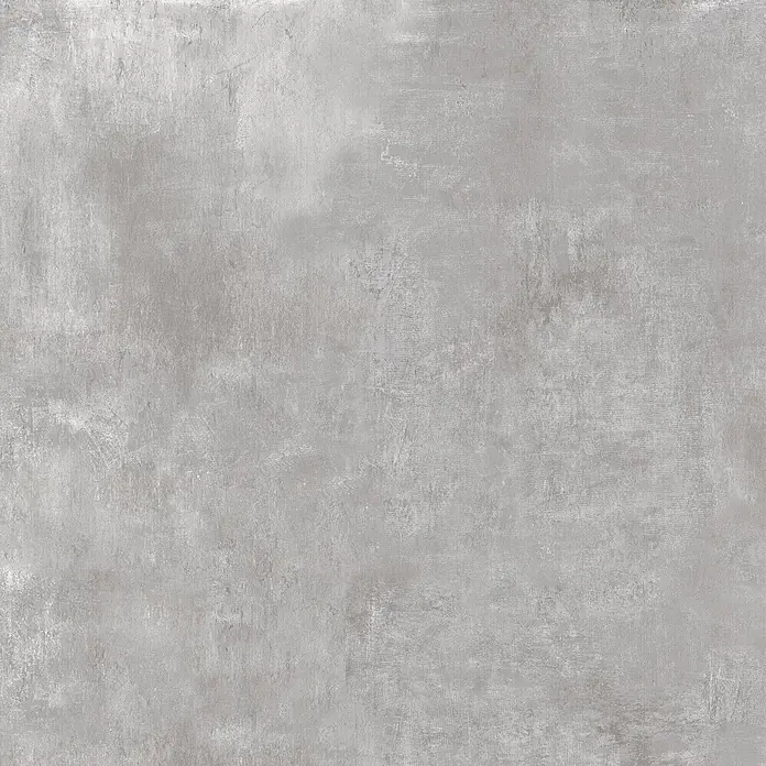 Feinsteinzeug in hellgrauer Harzoptik 30x60 - Italienische Fliesen -  - Graue Betontextur mit verwittertem, industriellem Aussehen.