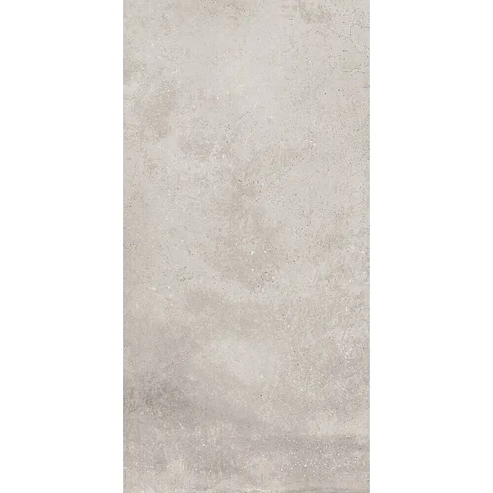 Design-Feinsteinzeug gewachster 30x60 - Italienische Fliesen -  - Hellgraue Beton- oder Steinstruktur mit feinen Farbvariationen und Sprenkeln für eine moderne Oberfläche.