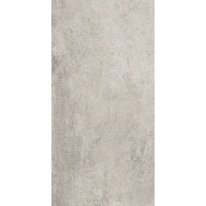 Design-Feinsteinzeug gewachster 30x60 - Italienische Fliesen -  - Hellgraue Betontextur mit feinen Rissen und subtilen Variationen, vielseitig für Designprojekte.