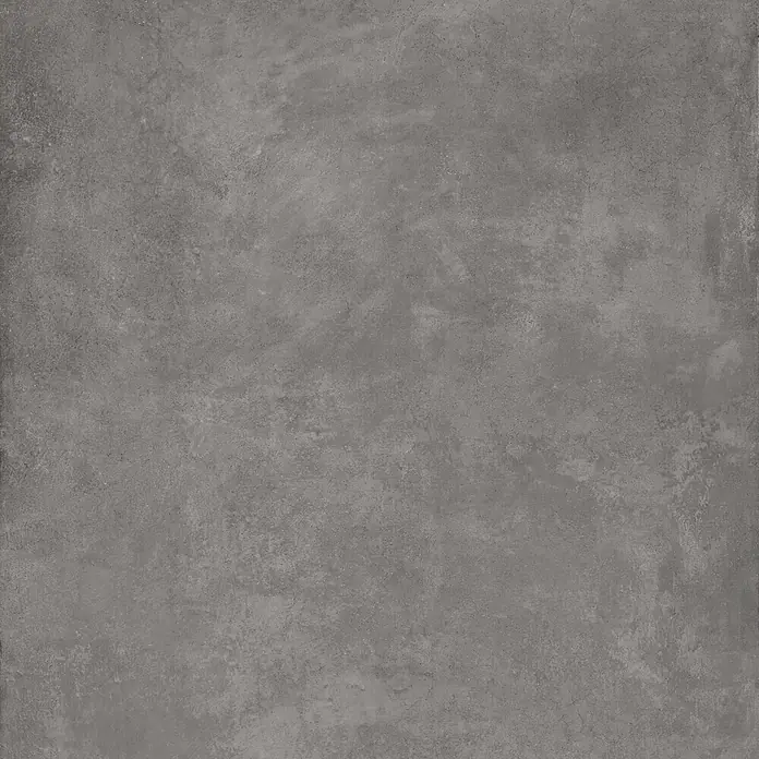 Feinsteinzeug in gewachster anthrazitfarbener Betonoptik 120x120 -  - Dunkelgraue Beton- oder Zementtextur mit feiner Maserung und Nuancen.