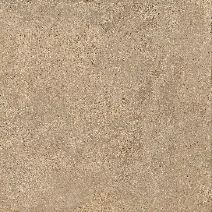 Feinsteinzeug in strukturierter beiger Betonoptik 60x60 - Ital. Fliesen -  - Beige strukturierte Steinfliese mit subtilen Farbnuancen.