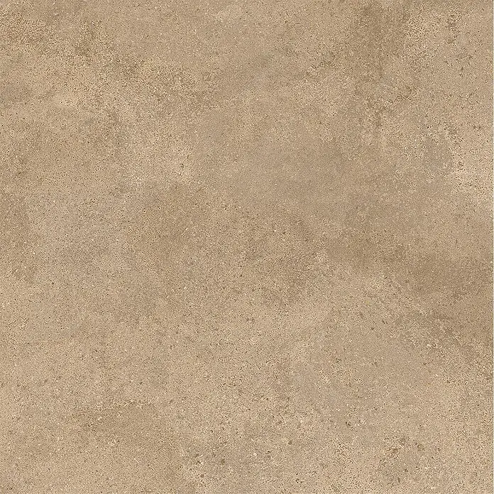 Feinsteinzeug in strukturierter beiger Betonoptik 60x60 - Ital. Fliesen -  - Strukturierte beigebraune Fliese mit Natursteinoptik.
