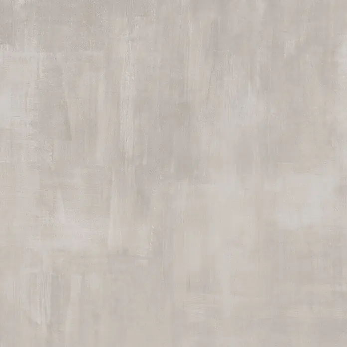 Feinsteinzeug in gebürsteter grauer Betonoptik 80x80 - Italienische Fliesen -  - Helle graue Betontextur mit subtilen Nuancen.