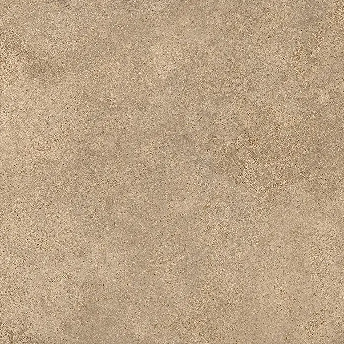 Feinsteinzeug in strukturierter beiger Betonoptik 60x60 - Ital. Fliesen -  - Strukturierte beige und hellbraune Boden- oder Wandfliese mit natürlichem, steinähnlichem Finish.