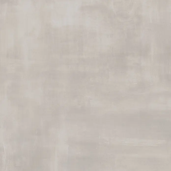Feinsteinzeug in gebürsteter grauer Betonoptik 80x80 - Italienische Fliesen -  - Helle grau-beige Betonoptik-Textur mit subtilen natürlichen Variationen.