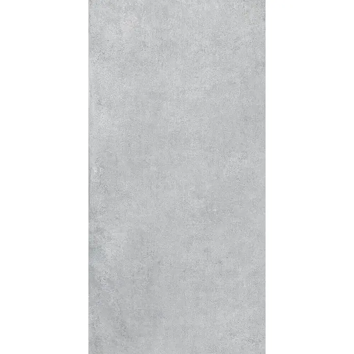 Feinsteinzeug in moderner hellgrauer Betonoptik 60x120 - Ital. Fliesen -  - Helle graue Betontextur mit subtilen Variationen.
