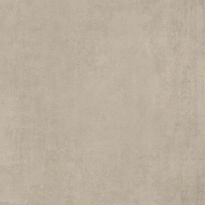 Feinsteinzeug in zeitgenössischer taupefarbener Betonoptik 80x80 -  - Helle beige-graue Beton- oder Zementtextur mit subtilen Farbnuancen und mattem Finish.