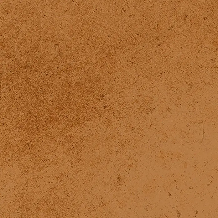 Feinsteinzeug in antiker natürlicher Terrakottaoptik 30x30 - Ital. Fliesen -  - Texturierte orangebraune Oberfläche mit feiner Granulardetail, ideal für Böden oder dekorative Oberflächen.
