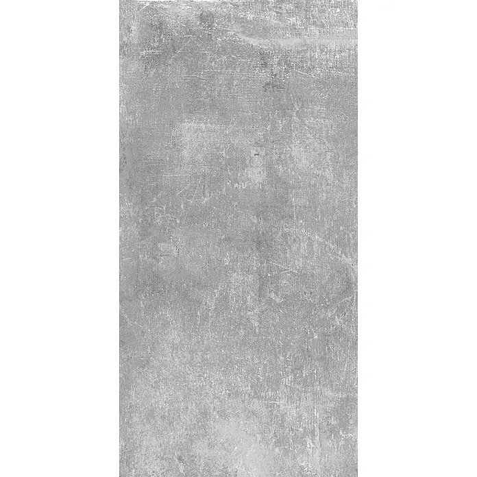 Feinsteinzeug in hellgrauer Harzoptik 30x60 - Italienische Fliesen -  - Graue, texturierte Oberfläche, eventuell Beton oder Stein.
