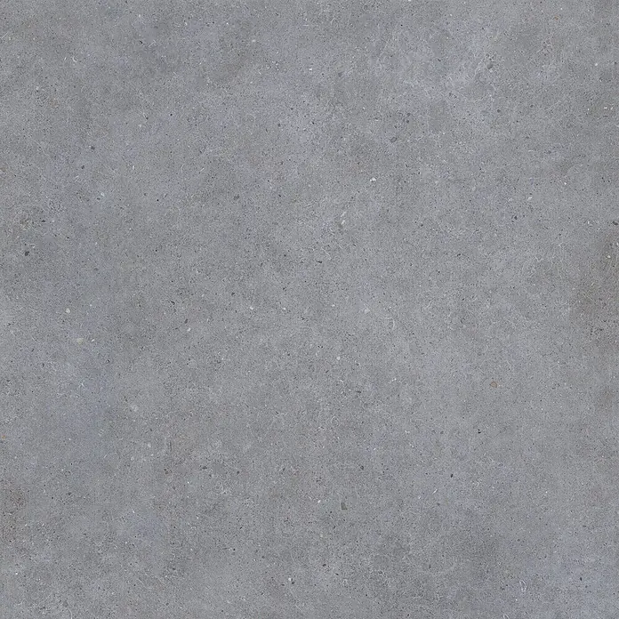 Design-Feinsteinzeug dunkelgrauer matter 120x120 - Italienische Fliesen -  - Gleichmäßige graue gesprenkelte Steinstruktur.