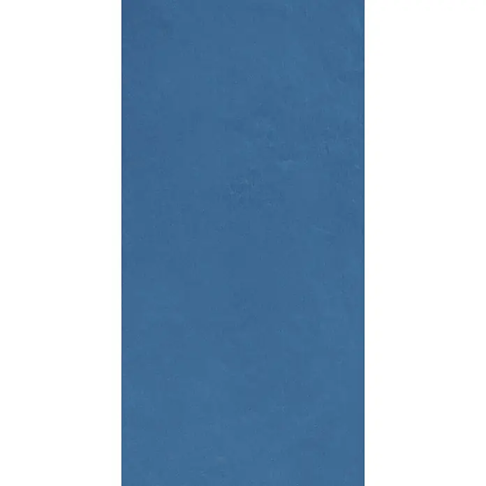 Feinsteinzeug in farbiger dunkelblauer Betonoptik 60x120 - Ital. Fliesen -  - Dunkelblaue strukturierte Oberfläche.