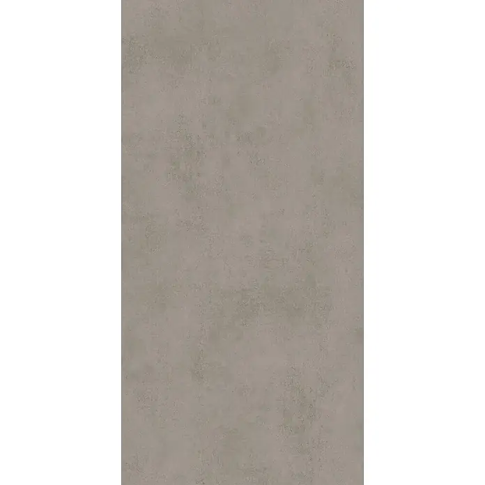 Feinsteinzeug in spachtelartiger dunkelgrauer Harzoptik 60x120 -  - Gleichmäßige graue Betontextur mit subtilen Variationen.