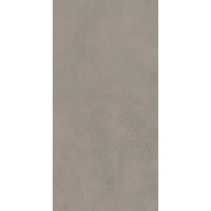 Feinsteinzeug in spachtelartiger dunkelgrauer Harzoptik 60x120 -  - Graue, matte Oberfläche in Betonoptik mit strukturierter Textur.