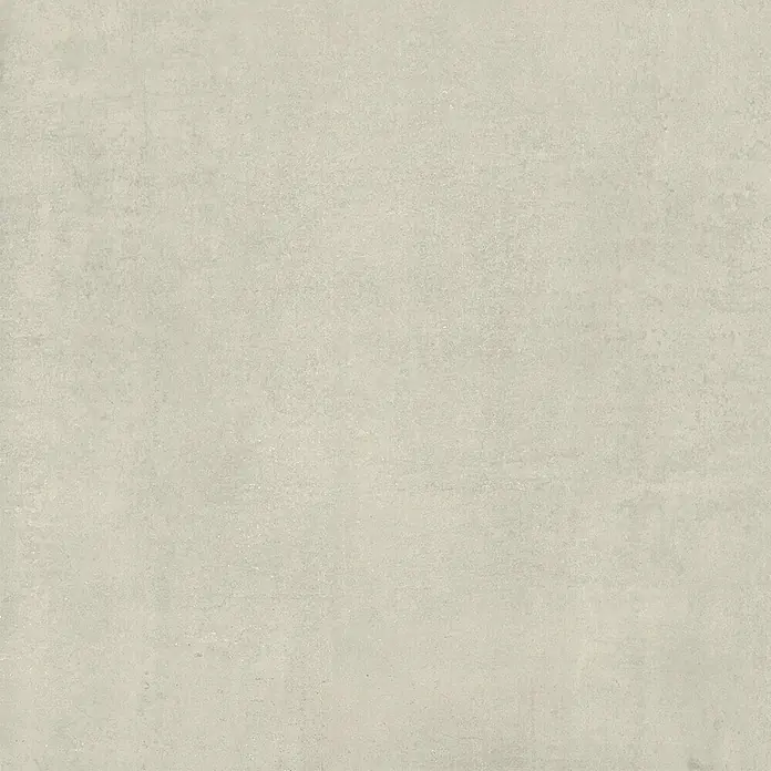 Feinsteinzeug in zeitgenössischer eisweißer Betonoptik 60x60 -  - Hellgraue, dezent texturierte Betonoptik-Fliese.