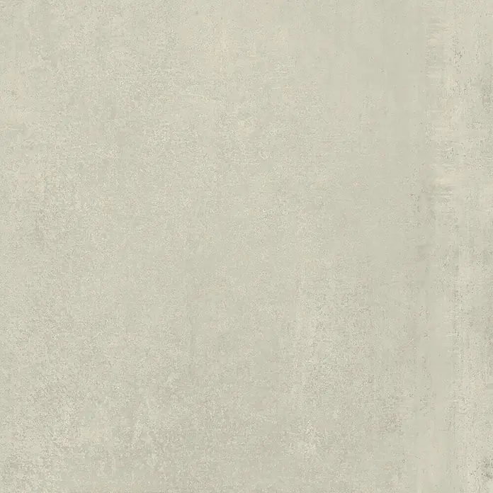 Feinsteinzeug in zeitgenössischer eisweißer Betonoptik 60x60 -  - Hellgraue, subtil texturierte Oberfläche mit Betonoptik.