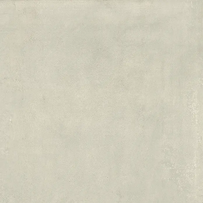 Feinsteinzeug in zeitgenössischer eisweißer Betonoptik 60x60 -  - Hellgraue, matte Beton- oder Steinstruktur mit feinen Nuancen.