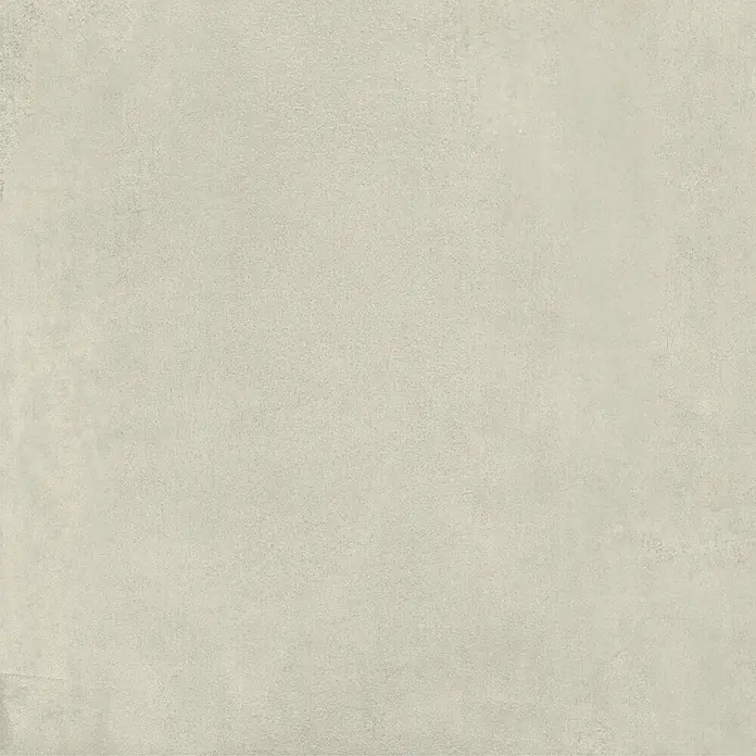 Feinsteinzeug in zeitgenössischer eisweißer Betonoptik 60x60 -  - Hellgraue, matte, texturierte Oberfläche, die Beton oder Naturstein ähnelt.