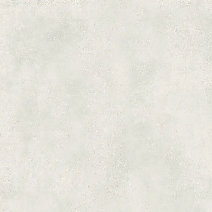 Feinsteinzeug in weißer Harzoptik 120x120 - Italienische Fliesen -  - Hellgraue oder cremefarbene Textur, die Beton oder Putz ähnelt.