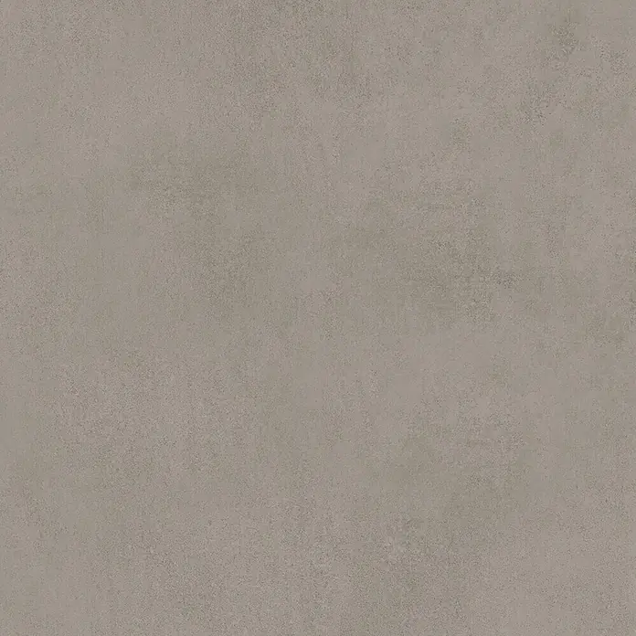 Feinsteinzeug in spachtelartiger dunkelgrauer Harzoptik 60x60 -  - Helle graue Betonoberfläche mit rauer, subtiler Textur und matter Oberfläche.