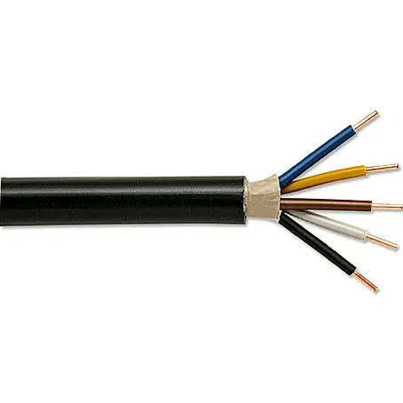 Erdkabel Meterware NYY-J 5x2,5 mm²