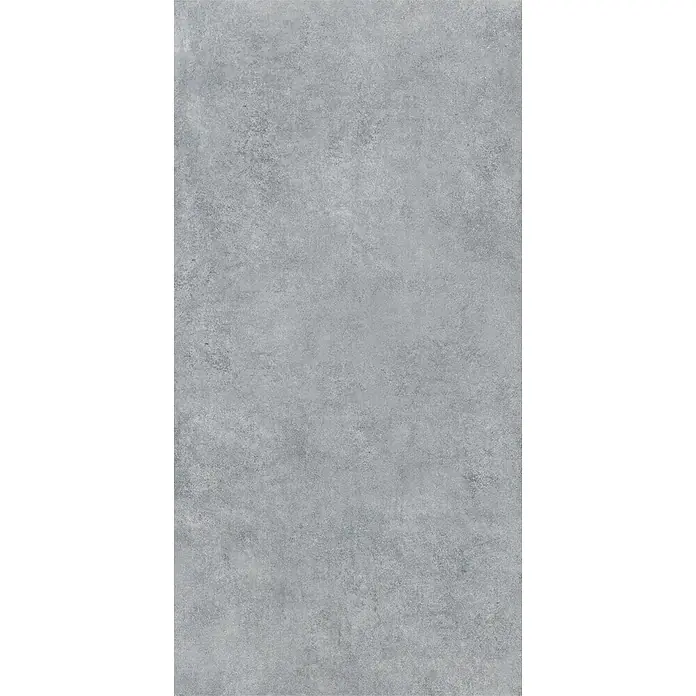 Feinsteinzeug in moderner dunkelgrauer Betonoptik 60x120 - Ital. Fliesen -  - Hellgraue strukturierte Fliese mit matter Zementoptik.