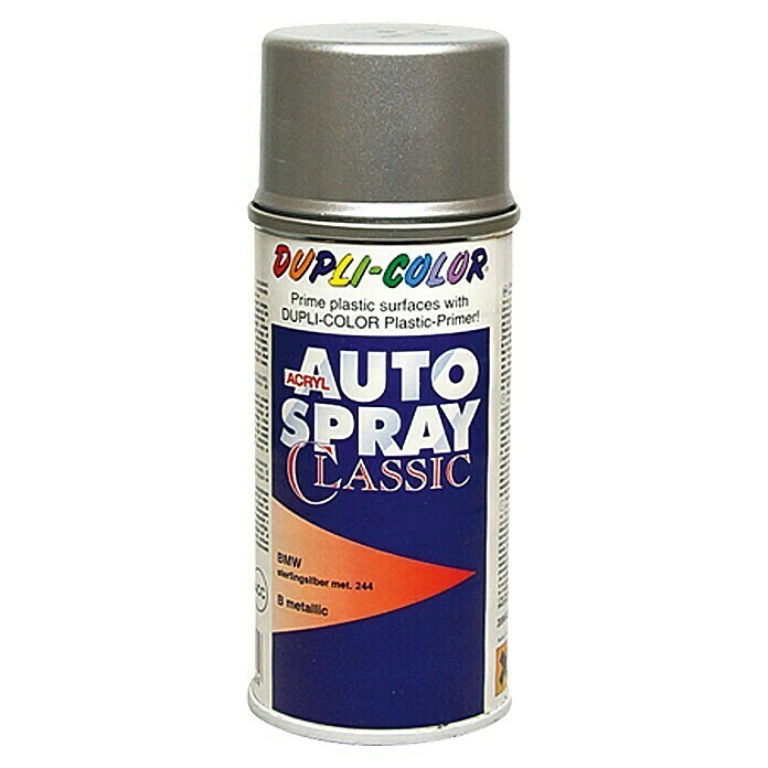 Dupli-Color Acryl-Autospray Classic (BMW, Sterlingsilber Metallic, 150 ml)