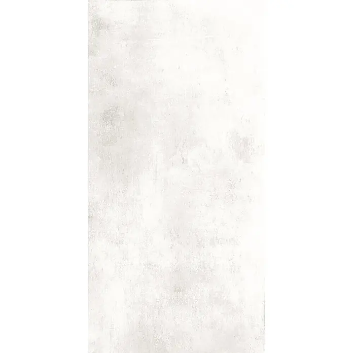 Feinsteinzeug in weißer Harzoptik 60x120, rutschhemmend - Ital. Fliesen -  - Helle Grau-Beige-Textur, subtil verwitterter Beton- oder Grunge-Stil.