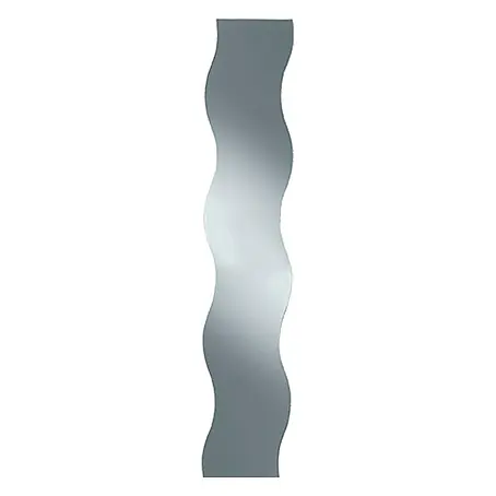Kristall-Form  Wandspiegel Wave