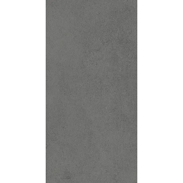 Feinsteinzeug in schwarzer Harzoptik 30x60 - Italienische Fliesen -  - Dunkelgraue, texturierte Oberfläche, die Beton oder Putz ähnelt.