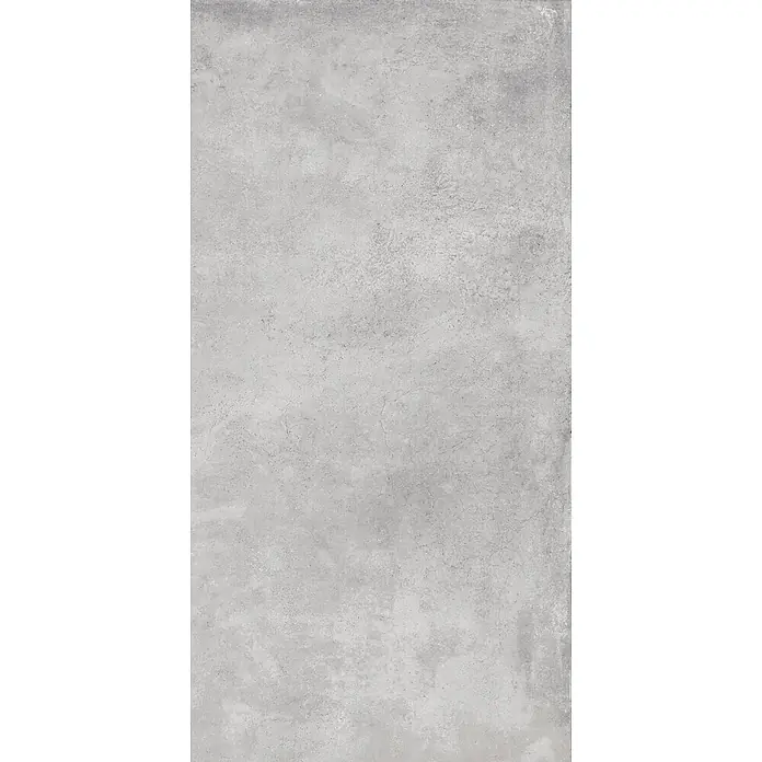 Feinsteinzeug in gewachster dunkelgrauer Betonoptik 60x120 - Ital. Fliesen -  - Helle graue Betontextur mit subtiler Used-Optik.