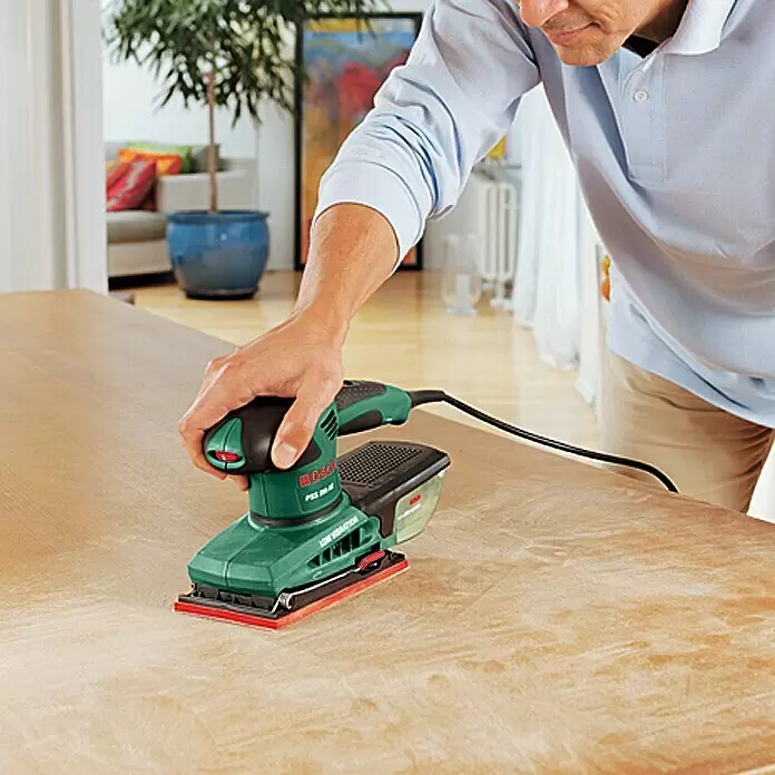Bosch Elektro-Schwingschleifer PSS 250 AE - 250 W, Leerlaufschwingzahl: 14.000 U/min - 24.000 U/min - Anwendungsbeispiel