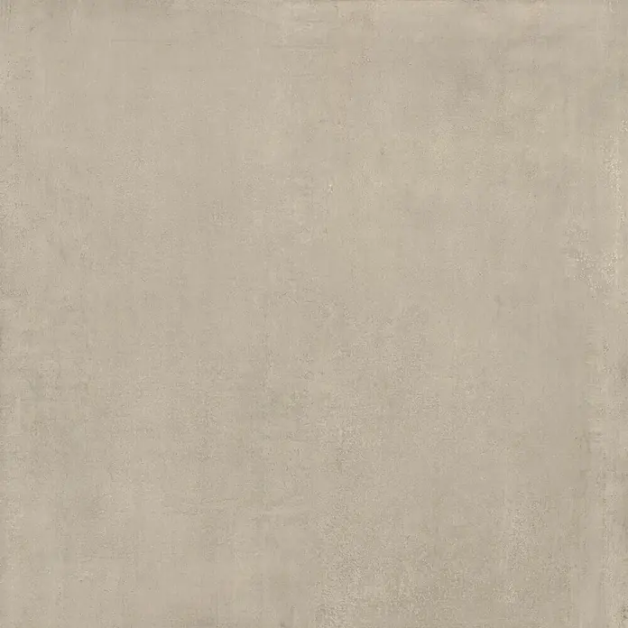 Feinsteinzeug in Betonoptik 120x120 - Italienische Fliesen -  - Helle beigegraue Fliese in Betonoptik für moderne Boden- und Wandgestaltung.