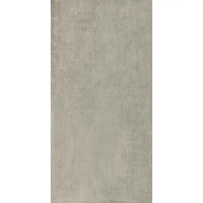 Feinsteinzeug in grauer Betonoptik 60x120 - Italienische Fliesen -  - Graue Betonoptik-Oberfläche mit subtiler Textur und melierter Oberfläche.