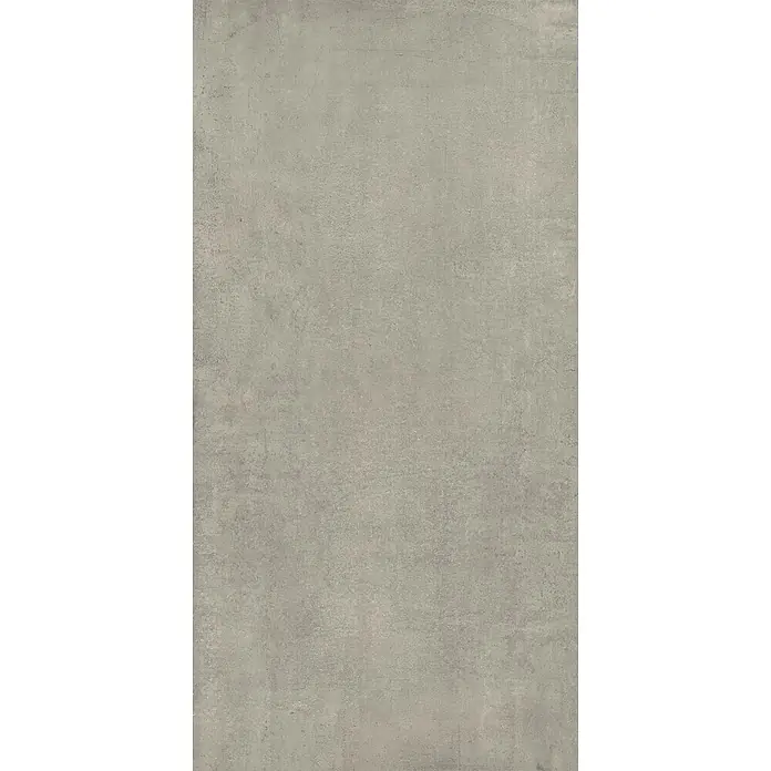 Feinsteinzeug in grauer Betonoptik 60x120 - Italienische Fliesen -  - Grau strukturierte Oberfläche in Betonoptik, geeignet für moderne Boden- oder Wandverkleidungen.