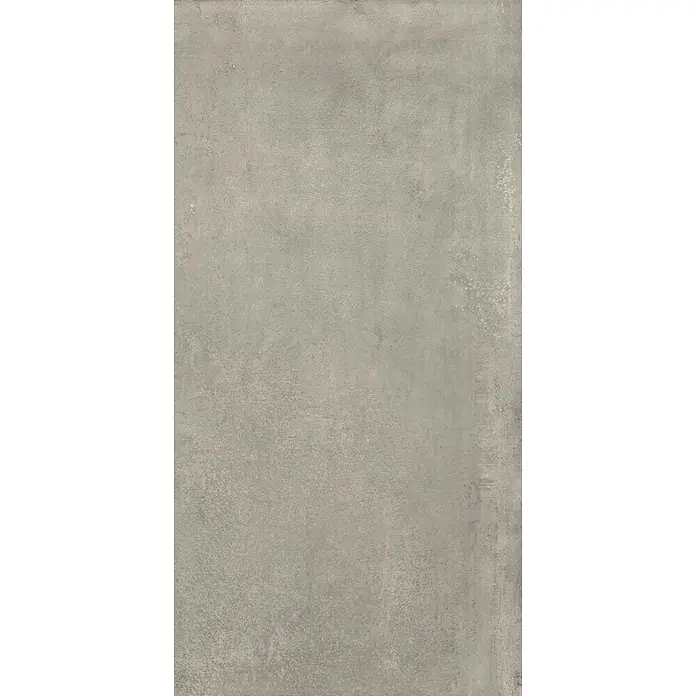 Feinsteinzeug in grauer Betonoptik 60x120 - Italienische Fliesen -  - Graue, strukturierte Betonoberfläche mit subtilen Variationen.
