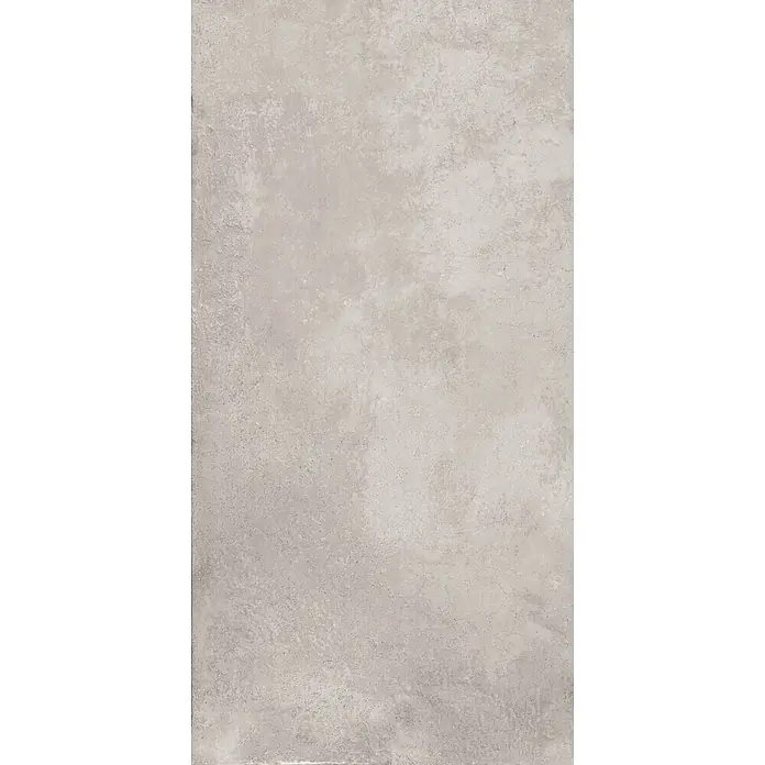 Feinsteinzeug in gewachster hellgrauer Betonoptik 60x120 - Ital. Fliesen -  - Hellgraue Betonoptik-Oberfläche mit feiner Textur.