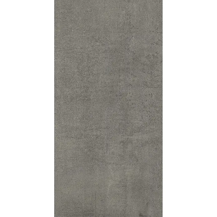 Feinsteinzeug in schwarzer Betonoptik 30x60 - Italienische Fliesen -  - Dunkelgraue, texturierte Oberfläche im Betonlook.
