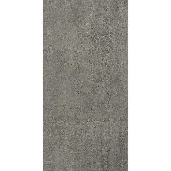 Feinsteinzeug in schwarzer Betonoptik 30x60 - Italienische Fliesen -  - Dunkelgraue, betonähnliche Struktur mit feinen Unregelmäßigkeiten.