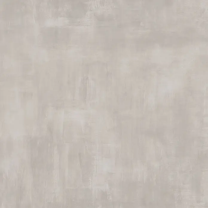 Feinsteinzeug in grauer gebürsteter Betonoptik 120x120 - Ital. Fliesen -  - Hellgraue Betonoptik-Textur mit subtilen Variationen und industrieller Anmutung für moderne Designs.