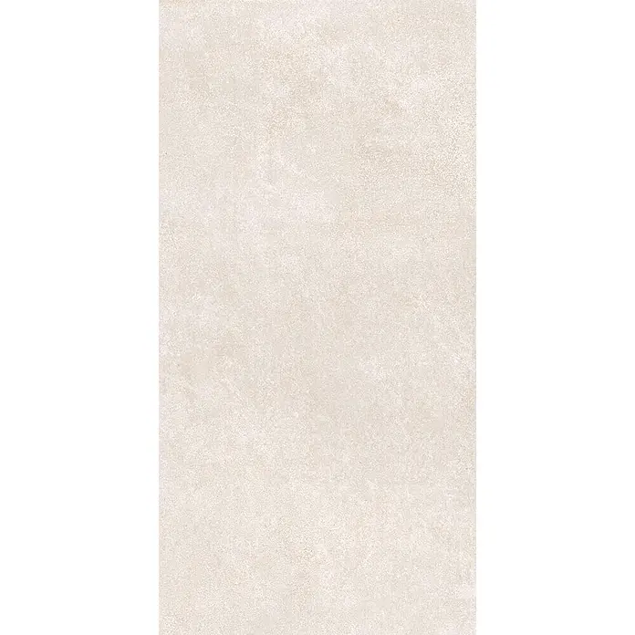 Feinsteinzeug in elfenbeinfarbener Betonoptik 30x60 - Italienische Fliesen -  - Hellbeiges, strukturiertes, mattes Fliesen- oder Oberflächenmuster.