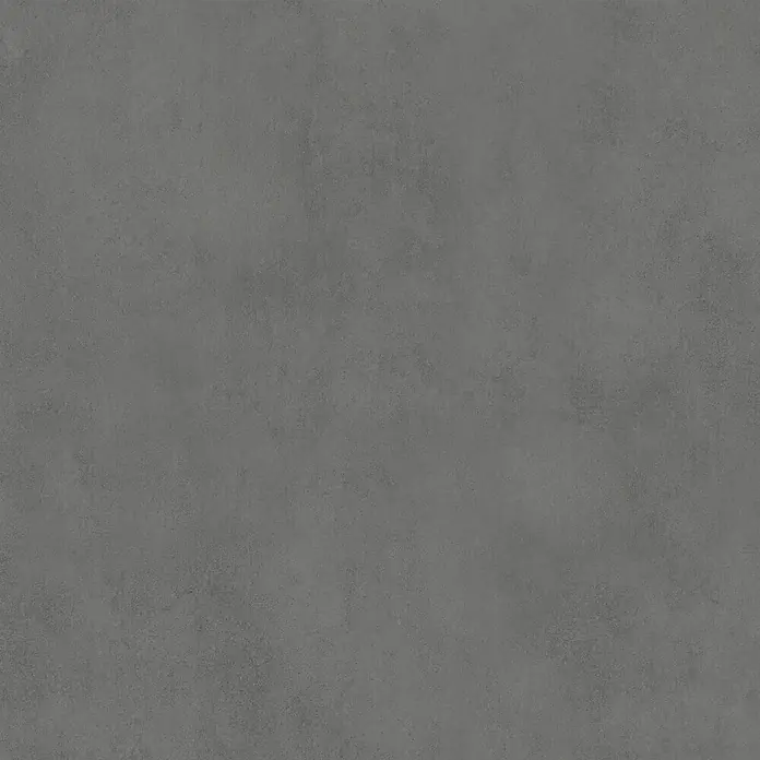 Feinsteinzeug in schwarzer Harzoptik 120x120 - Italienische Fliesen -  - Dunkelgraue, gleichmäßige Texturfläche, ähnlich Beton oder Stein.