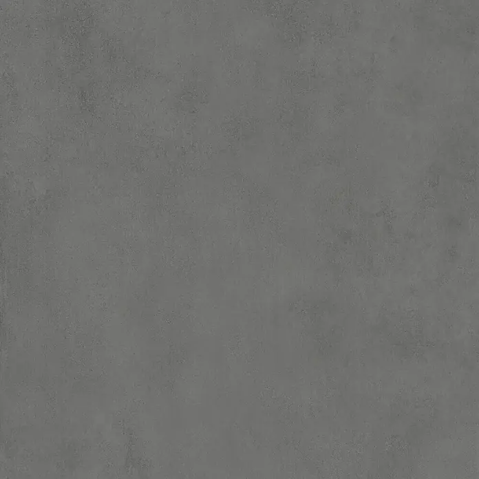 Feinsteinzeug in schwarzer Harzoptik 120x120 - Italienische Fliesen -  - Dunkelgraue, texturierte Oberfläche, wie Beton.