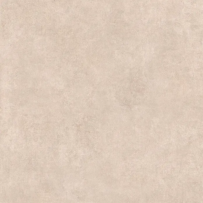 Feinsteinzeug in beiger Betonoptik 120x120 - Italienische Fliesen -  - Helle beigefarbene strukturierte Fliese, die Naturstein oder Beton imitiert.
