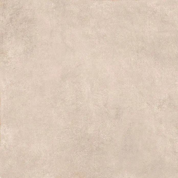 Feinsteinzeug in beiger Betonoptik 120x120 - Italienische Fliesen -  - Helle beigefarbene strukturierte Fliese mit mattem Finish, Stein- oder Betonoptik für Boden- oder Wandverkleidung.
